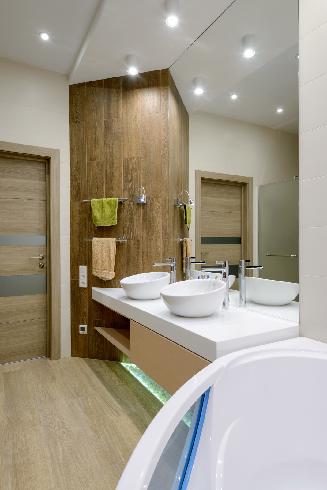 Двухъярусная квартира в стиле Экоминимализм