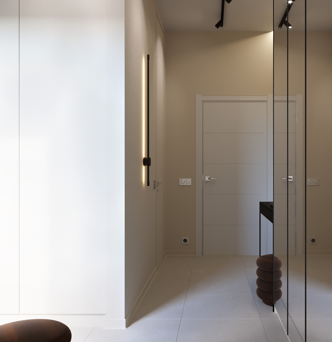 Проект квартиры в Москве 78 м2