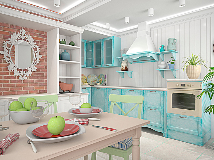 Двухкомнатная квартира. Эклектика.