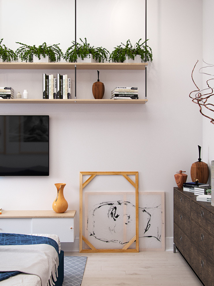 Спальня в скандинавском стиле