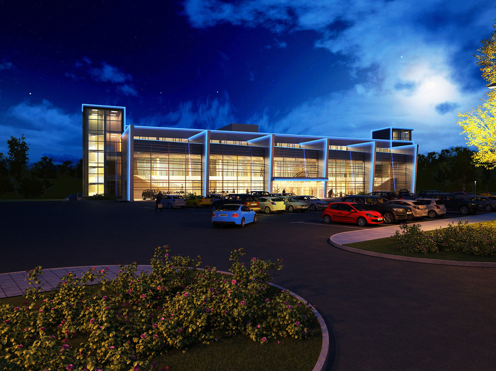 Обложка проекта: Торгово-офисный центр