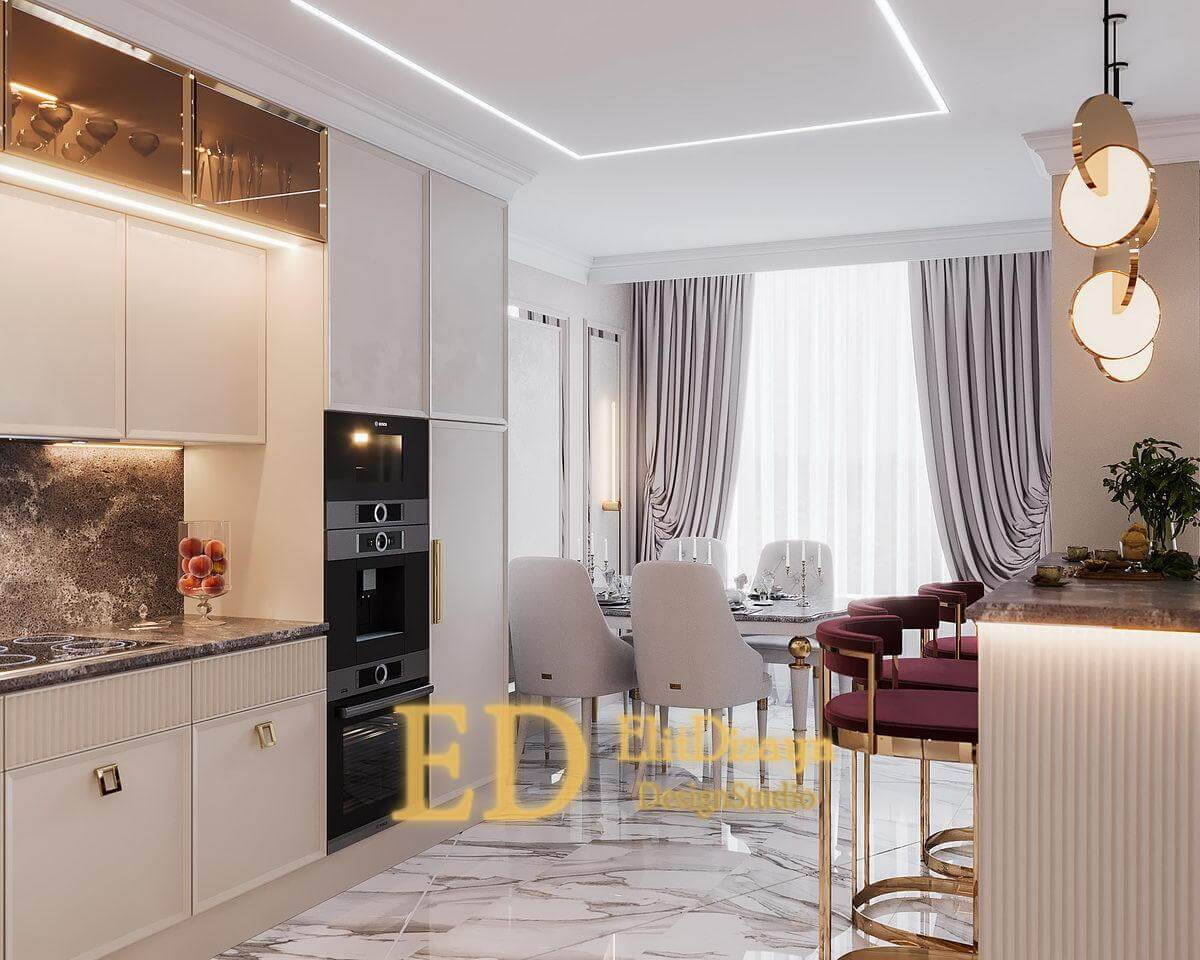 Квартира неоклассика - 145м2
