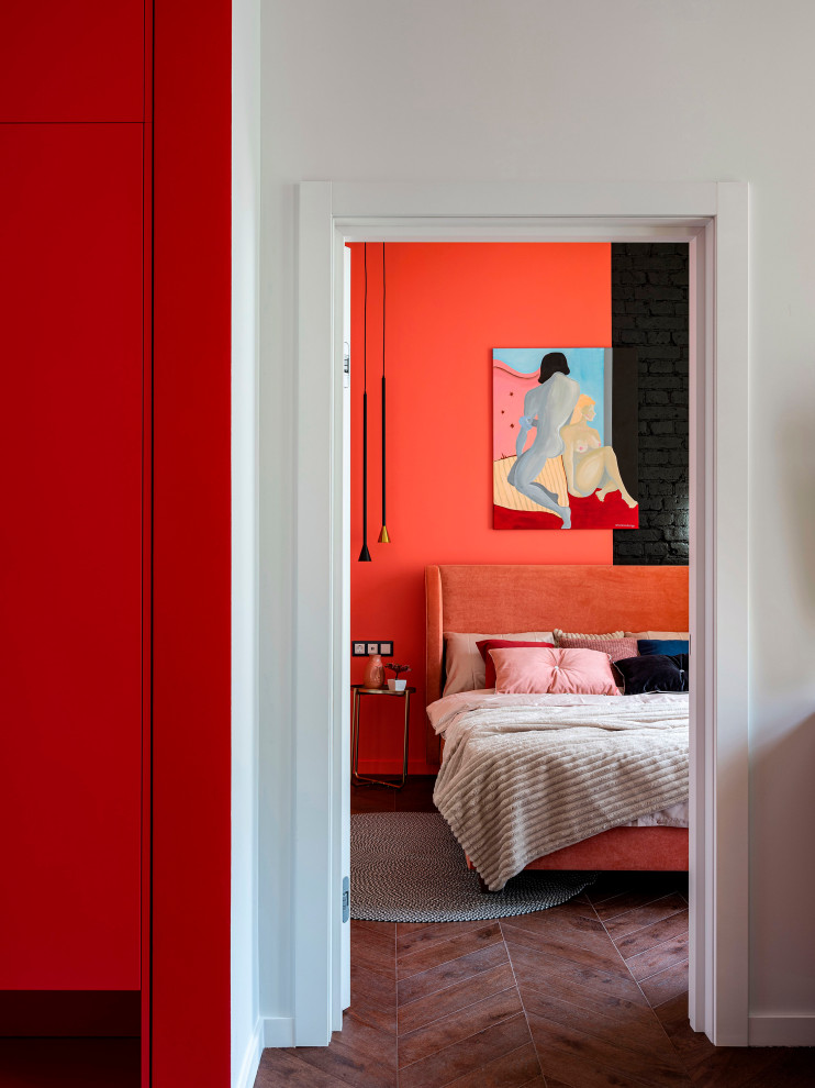 Современный интерьер в старинной доме в центре Москвы для сдачи в аренду