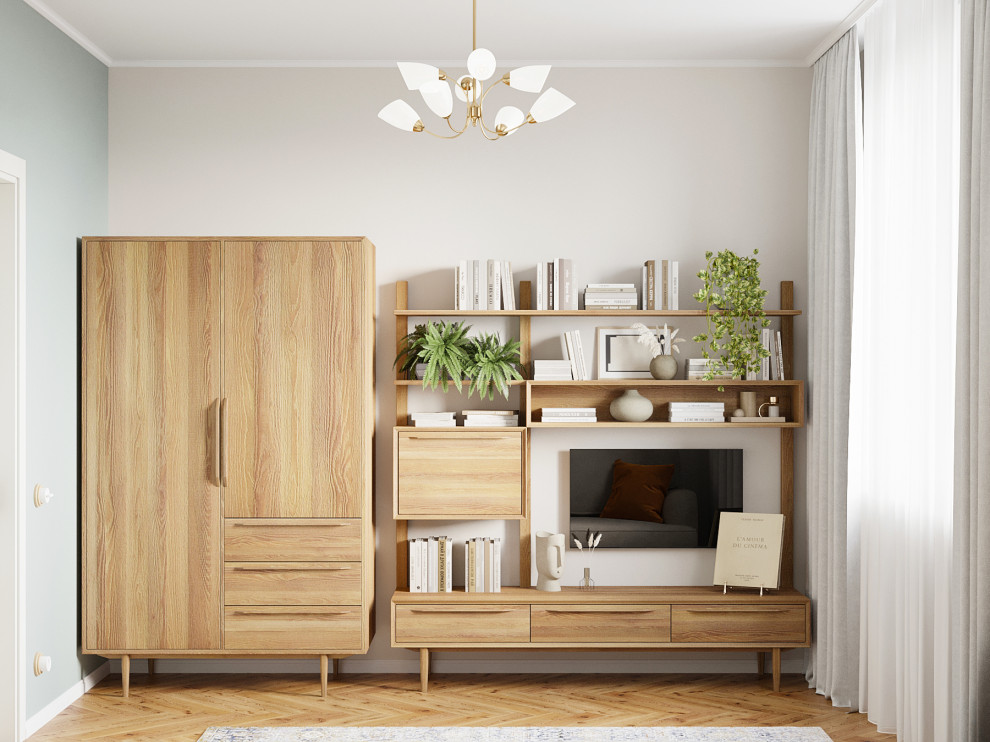 Квартира на Кутузовском проспекте с элементами ретро