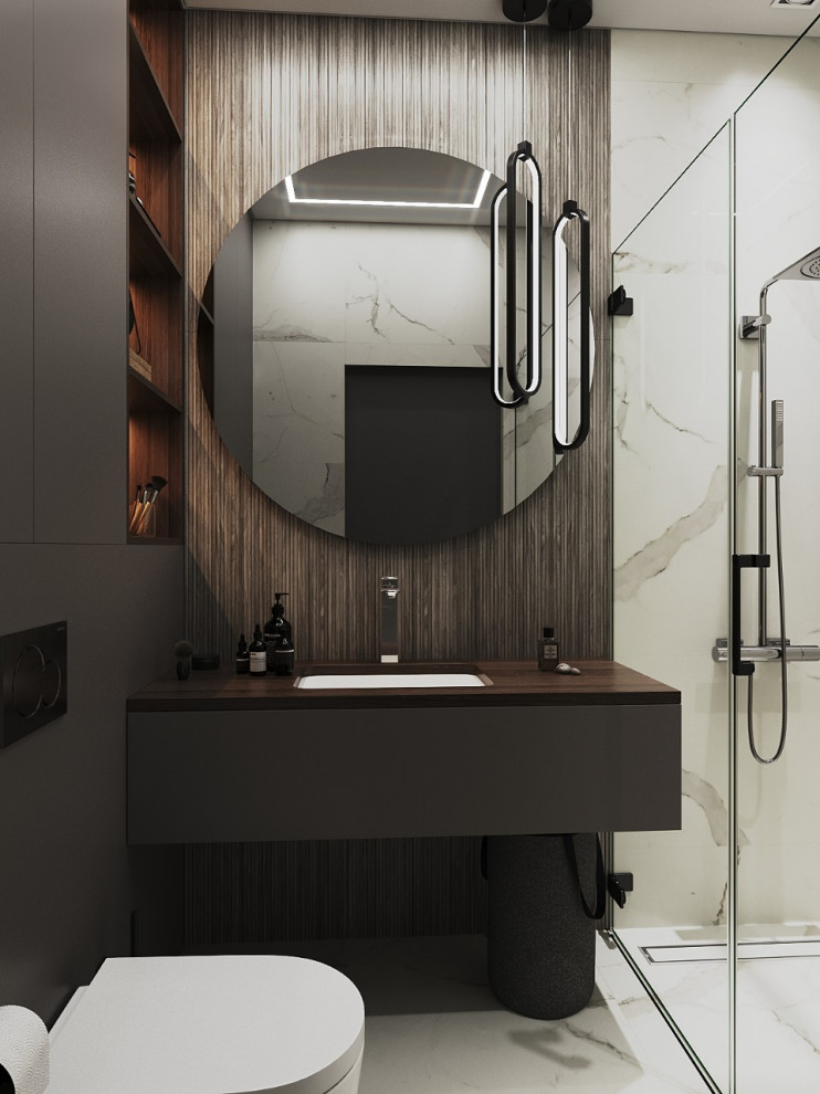 Варианты санузла в частном доме при гостевой спальне