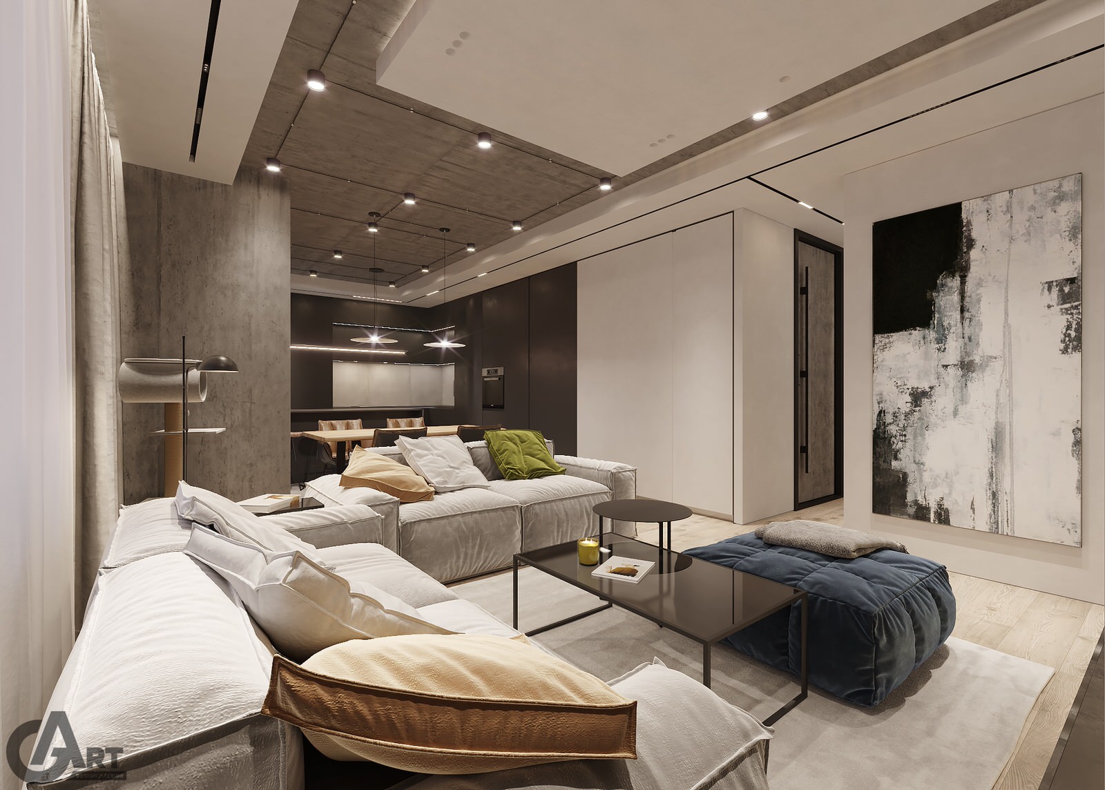 Проект квартиры на улице Верхние поля