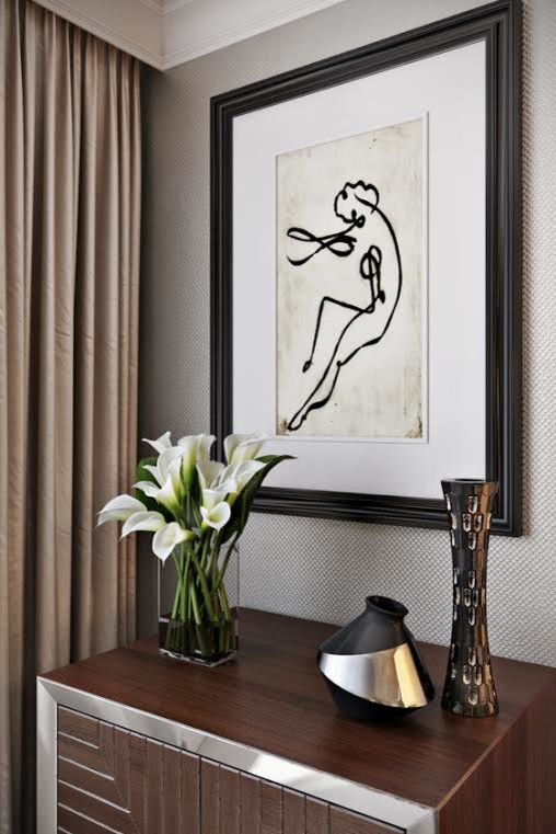 Дизайн интерьера "Строгое благородство"