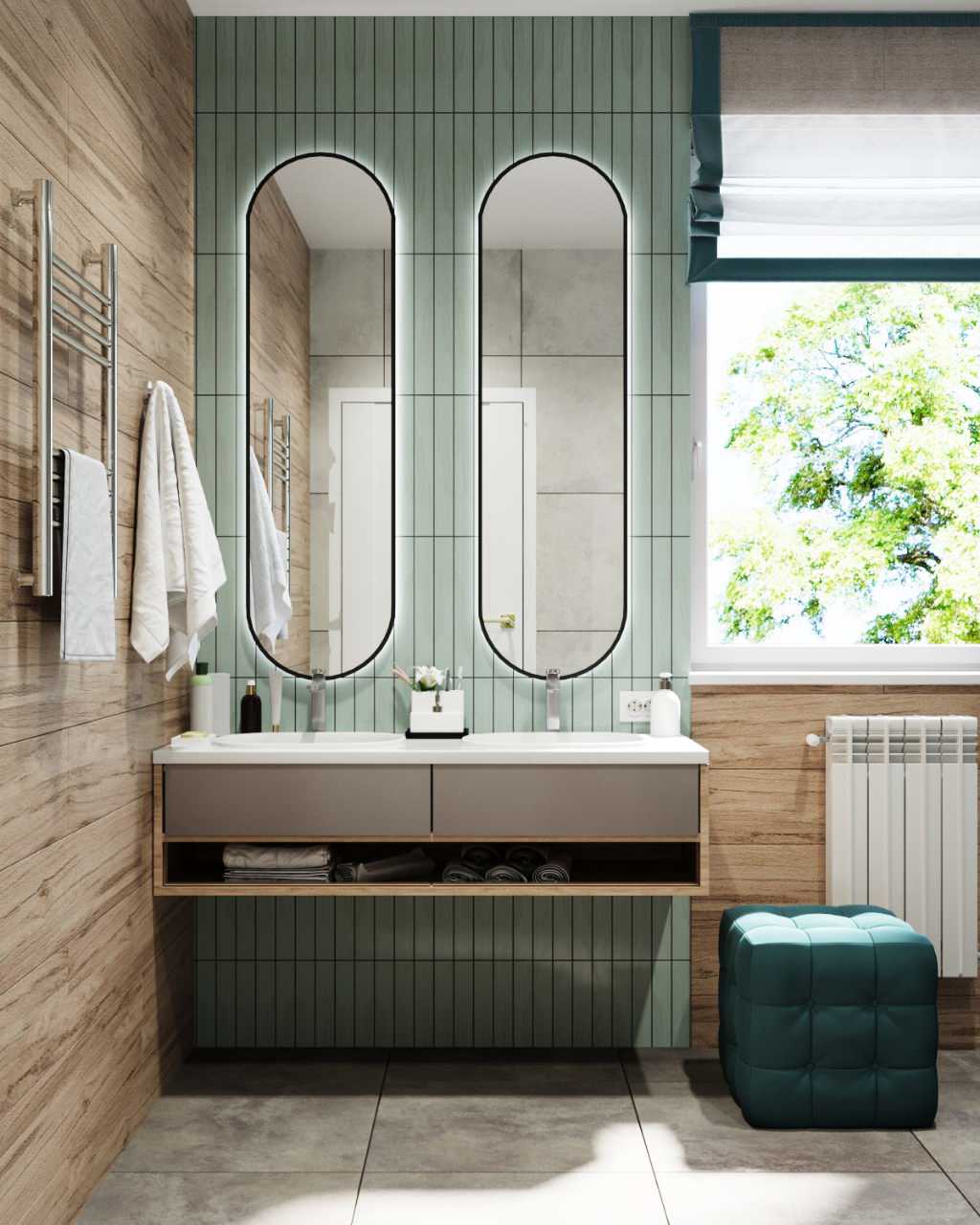 Интерьер дуплекса в КП Федоскино