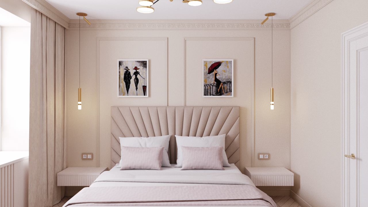 Звонкий интерьер для яркой хозяйки. Квартира в Новосибирске