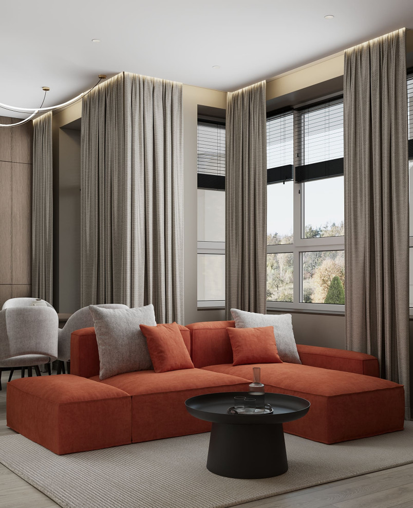 Дизайн-проект квартиры для сдачи на берегу Балтийского моря