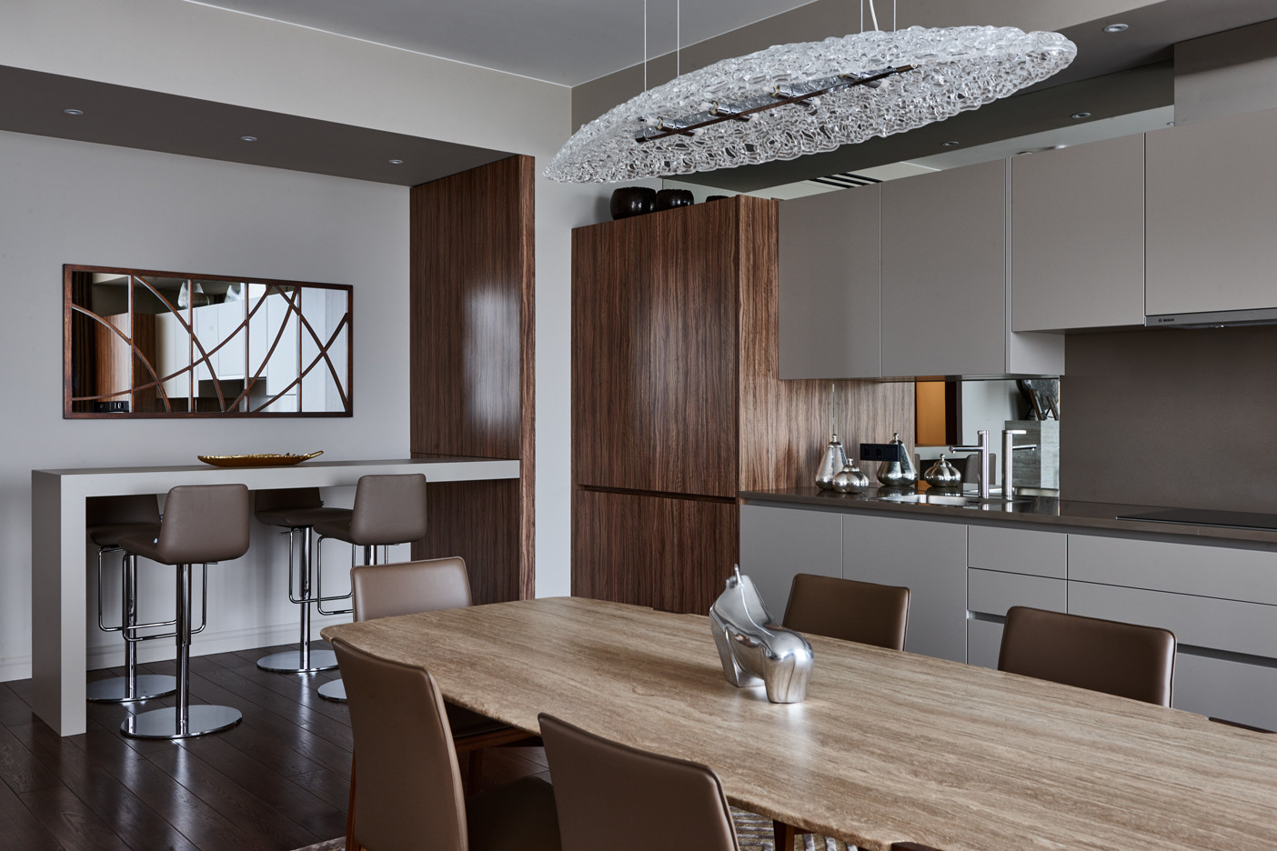 Современный интерьер квартиры на Мосфильмовской