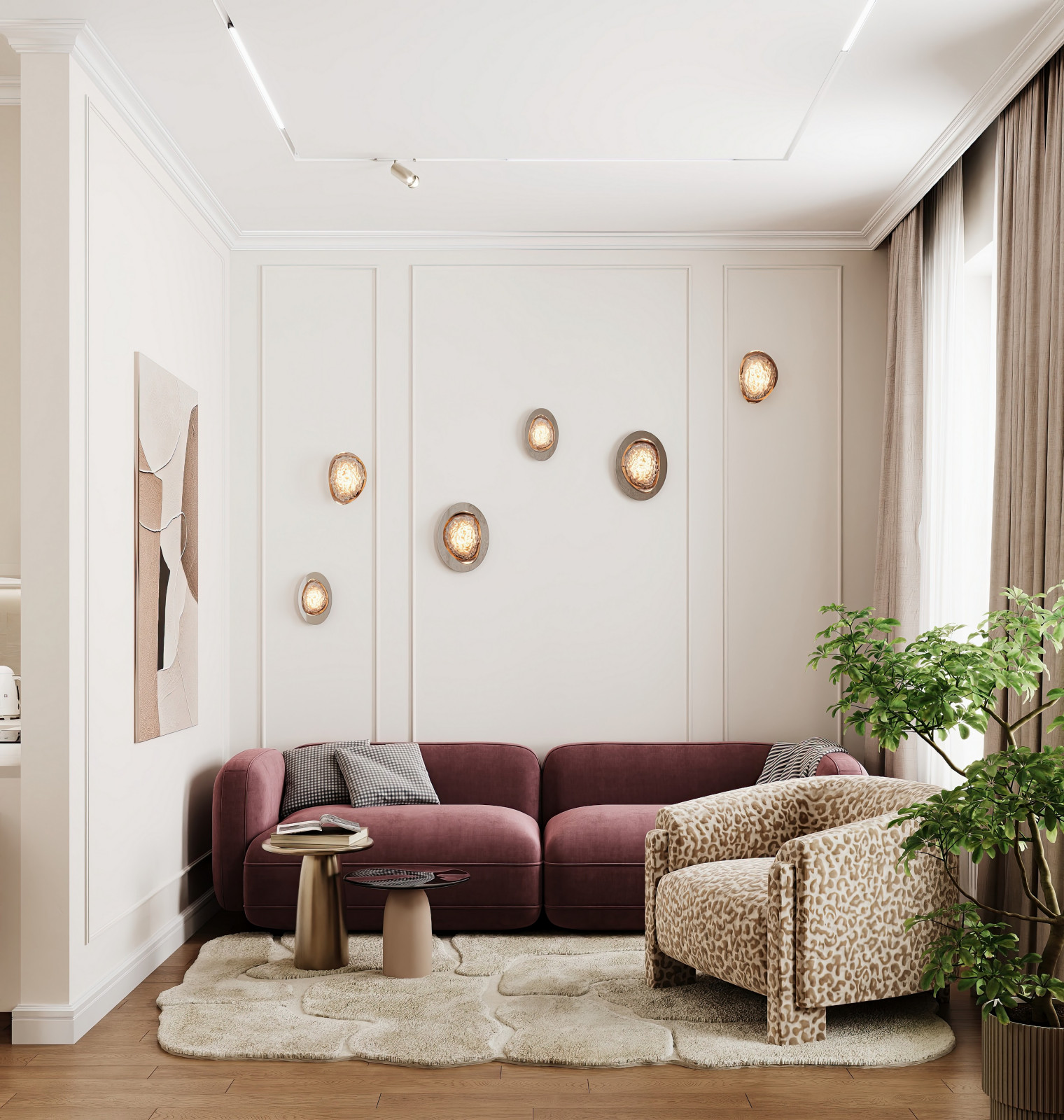 Дизайн и ремонт квартиры в ЖК Level Причальный - Манящая гармония