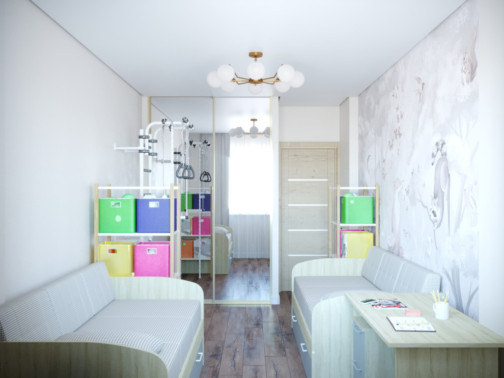 Дизайн-проект трехкомнатной квартиры.