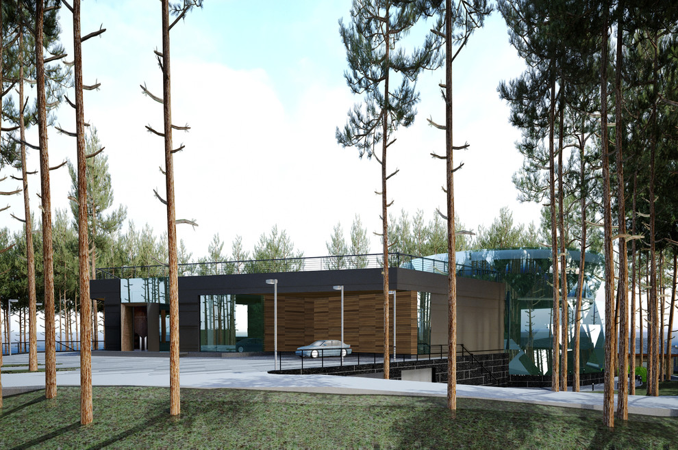 Проект загородного дома 3500м.кв. г.Красноярск