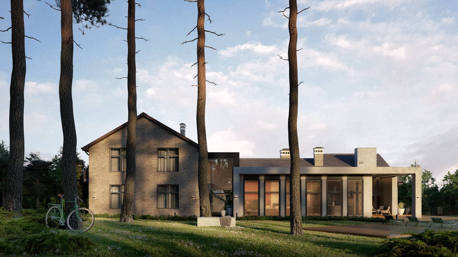 Обложка проекта: Архитектурный проект частного дома под Киевом