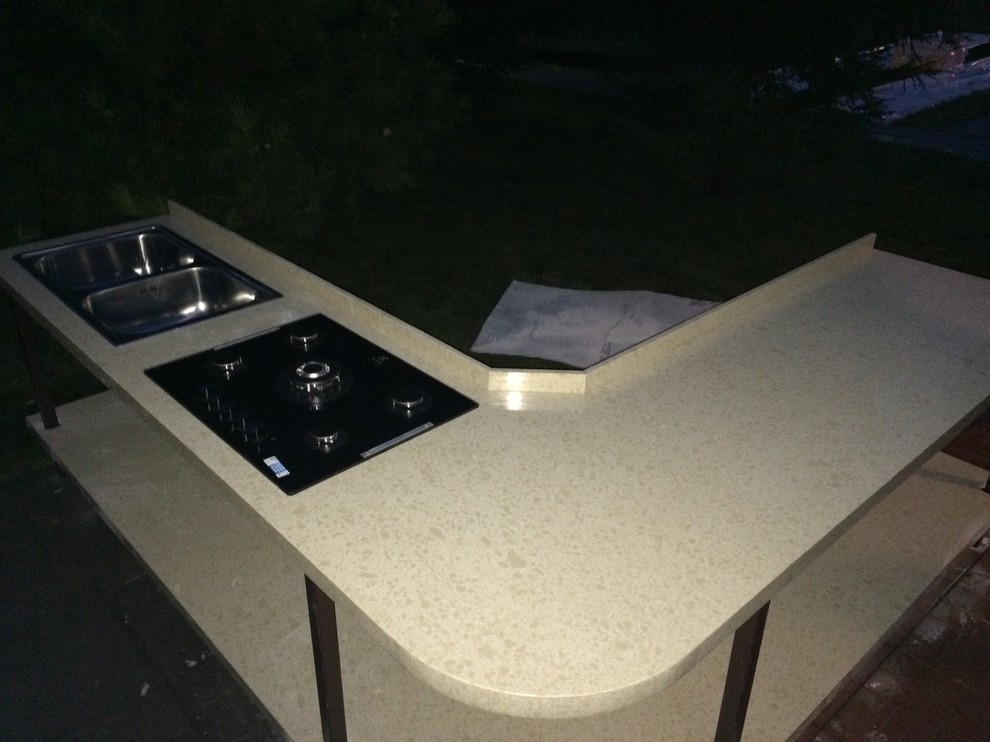 Обложка проекта: СНТ Заря, столешница на улице