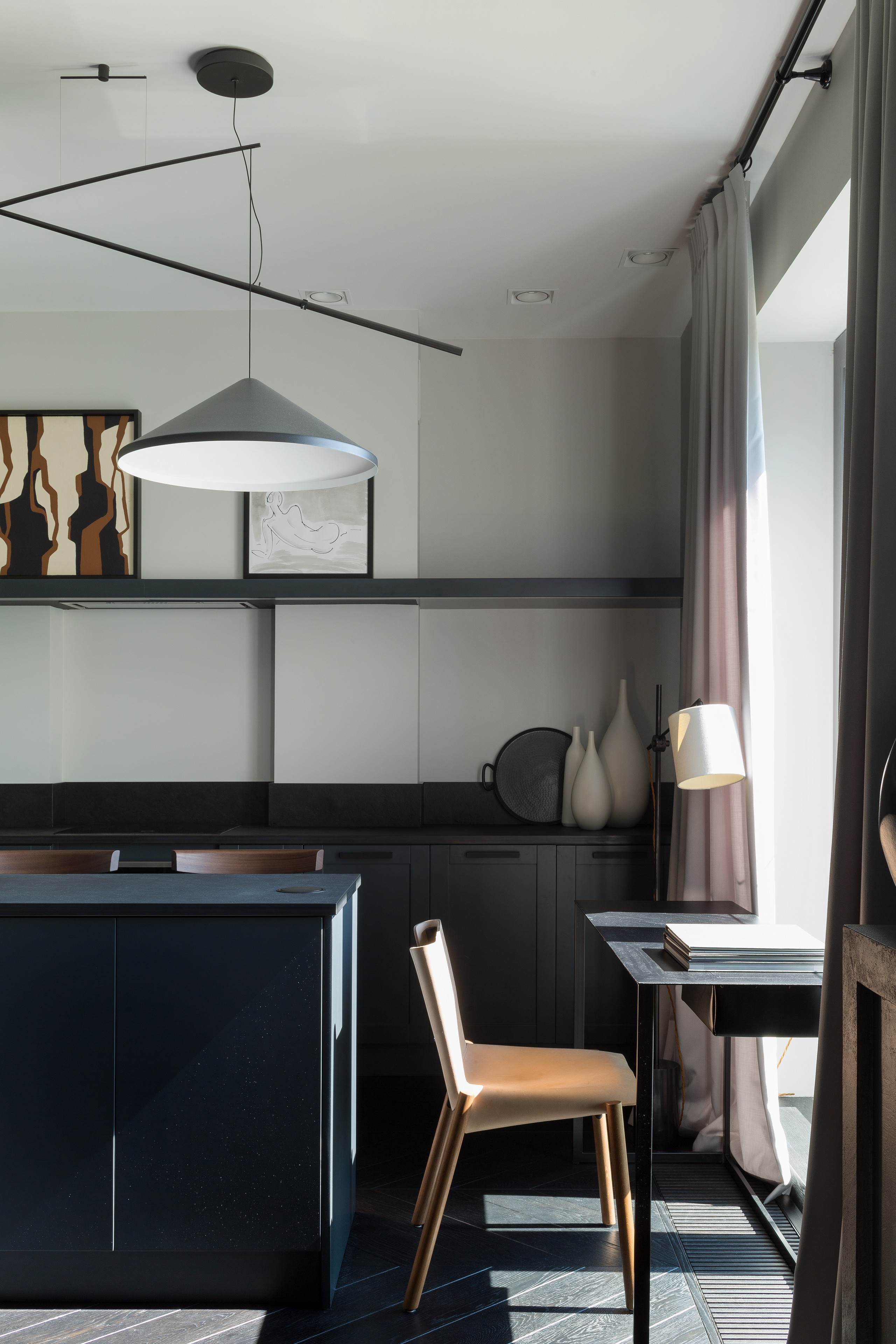 Houzz тур: Апартаменты, наполненные современным искусством