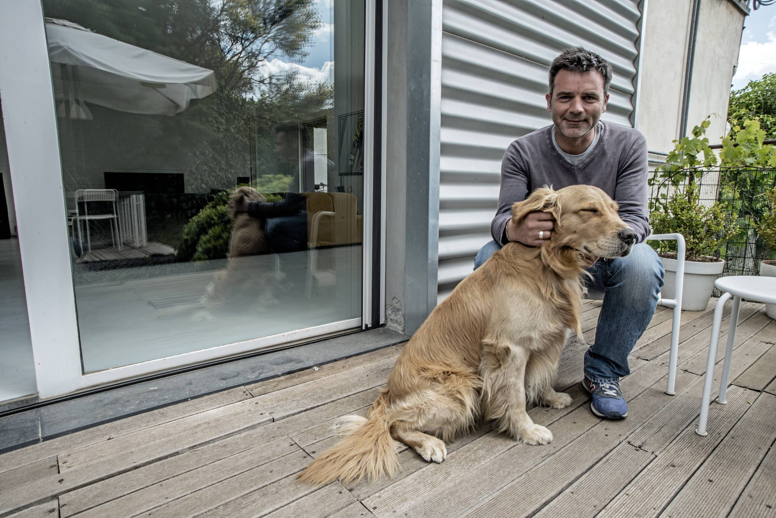 Houzz Италия: Гараж, переоборудованный в просторный дом