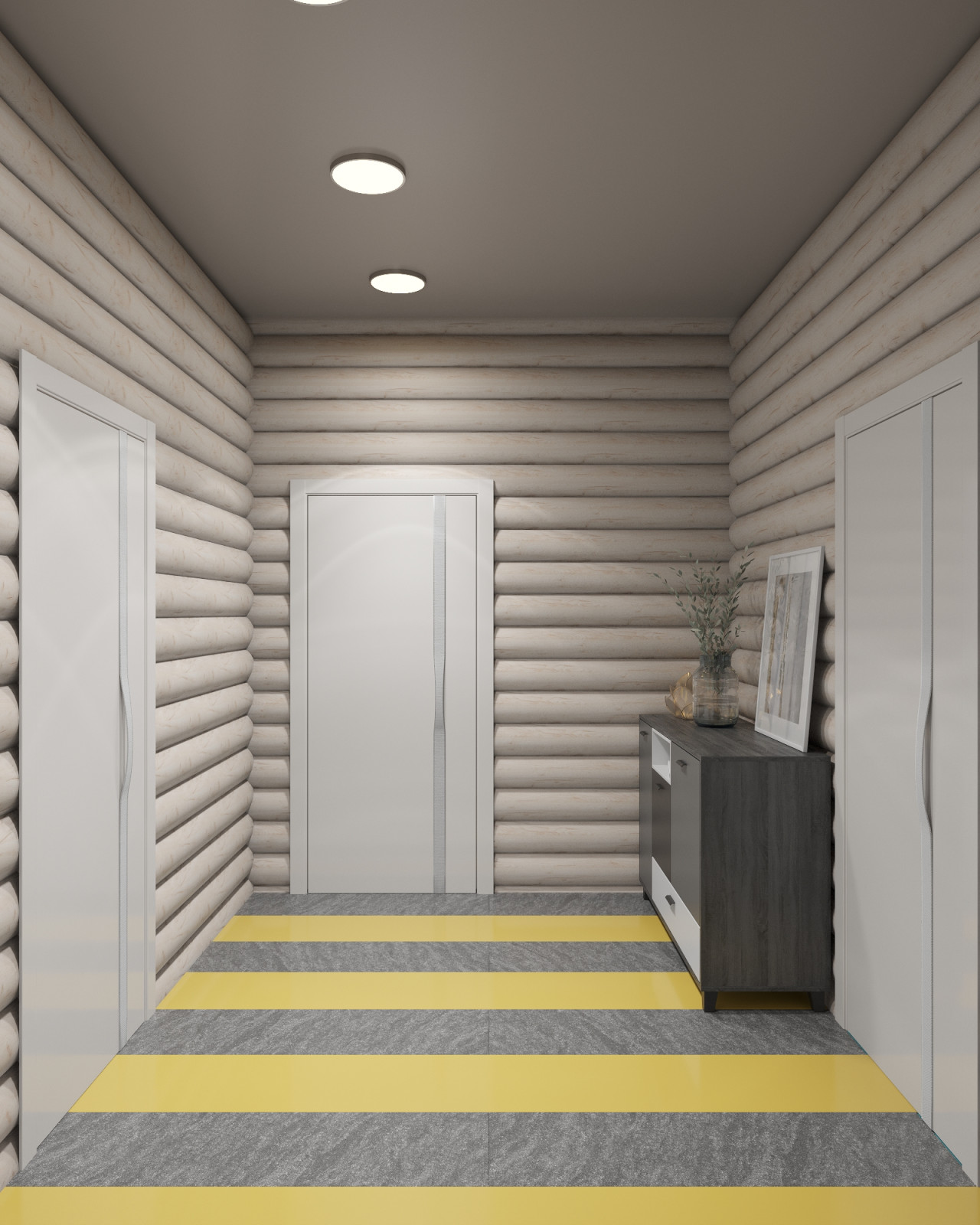 Дом из бревна в КП "Золотые Сосны"