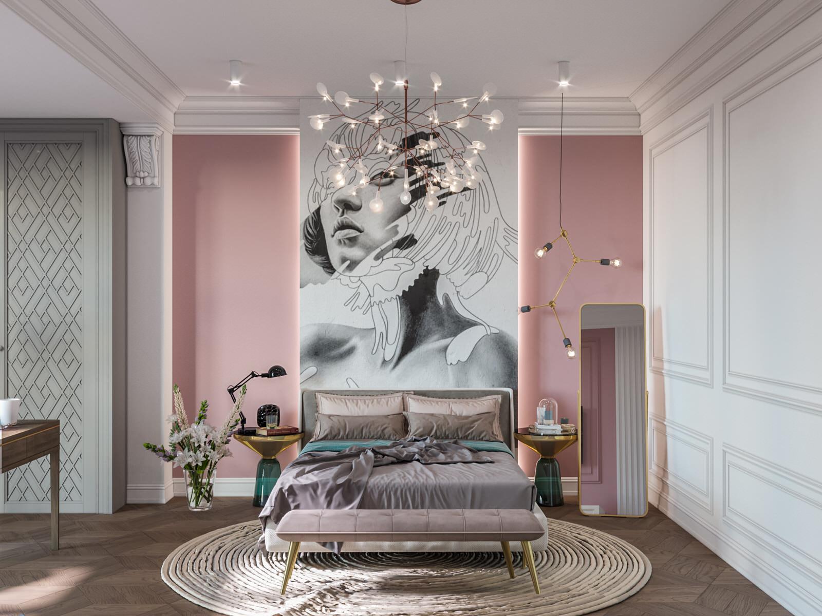 Дизайн коттеджа в неоклассическом стиле 260 кв.м. (2018 год)