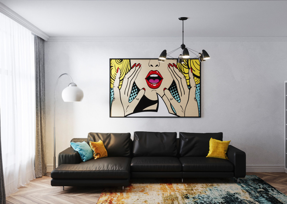 Проект квартиры "Современная графика"