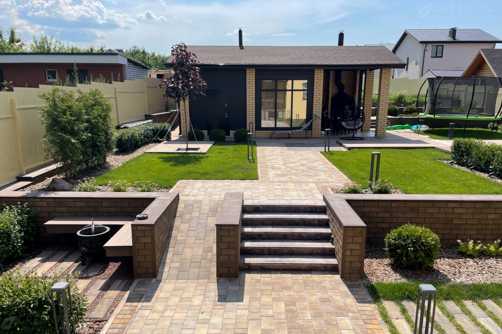 Обложка проекта: Сад, построенный в д. Новопокровское г. Нижний Новгород