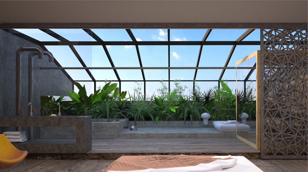 Пентхаус на мансардном этаже