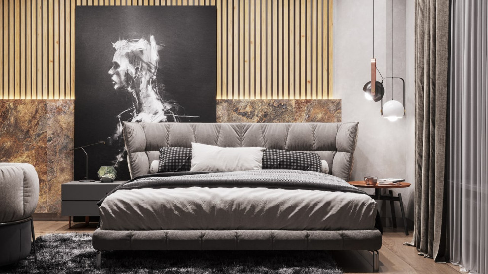 Прилофтованная четырехкомнатная квартира из трёшки в ЖК КОКОС