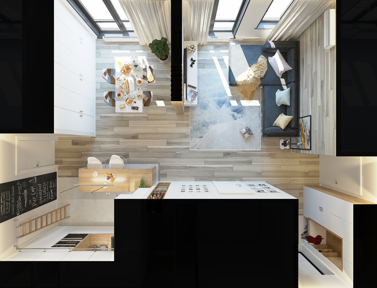 raumplus в интерьере квартиры ЖК Сколково