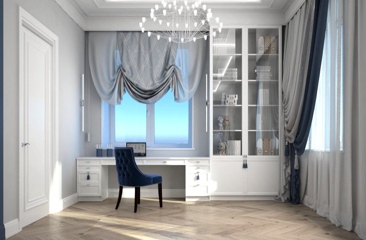 Классический дизайн коттеджа г. Пенза