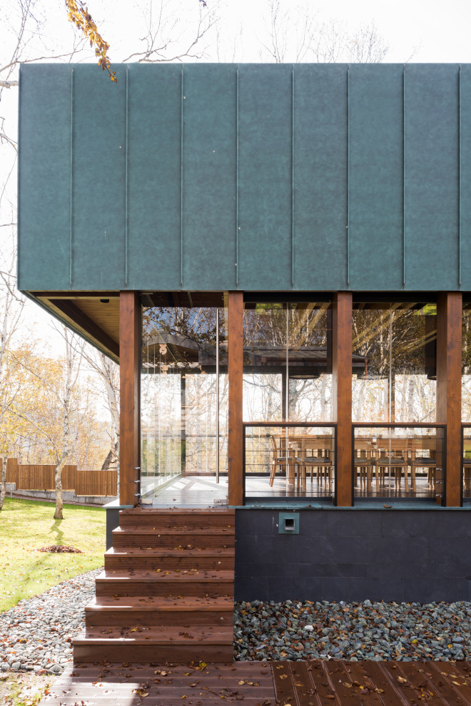 Павильон летней кухни на Камчатке