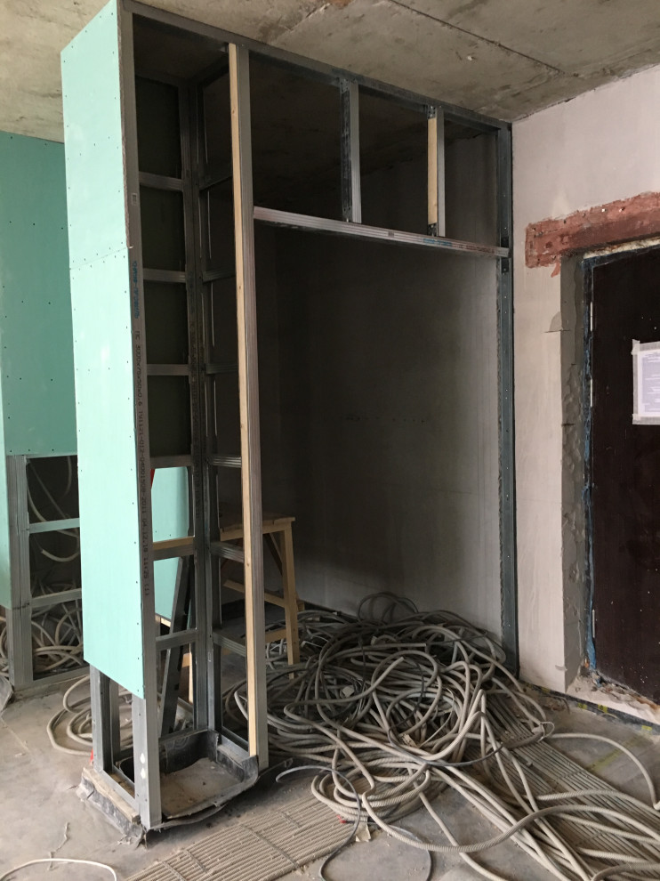 Перепланировка 51,8 м2 - евродвушка из однокомнатной