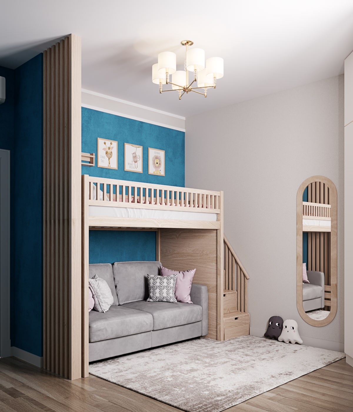 Одноэтажный дом в Подмосковье