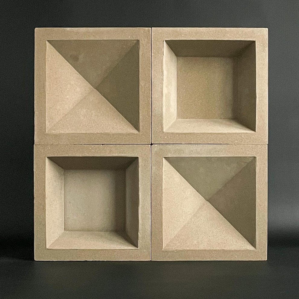 Обложка проекта: Новые формы бриз-блоков. Текстура речного песка.