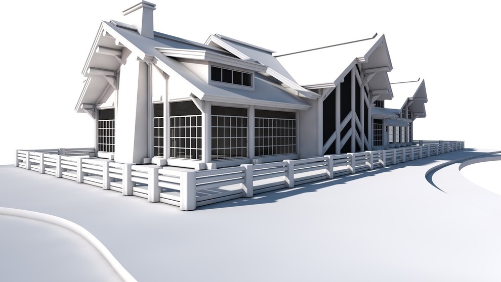 Обложка проекта: эскиз. набросок. Post&Beam