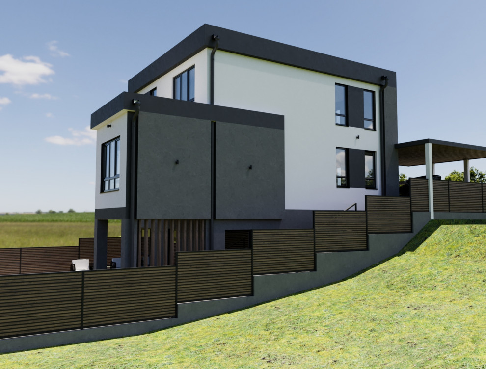 Разработка эскизного дизайн-проект фасада