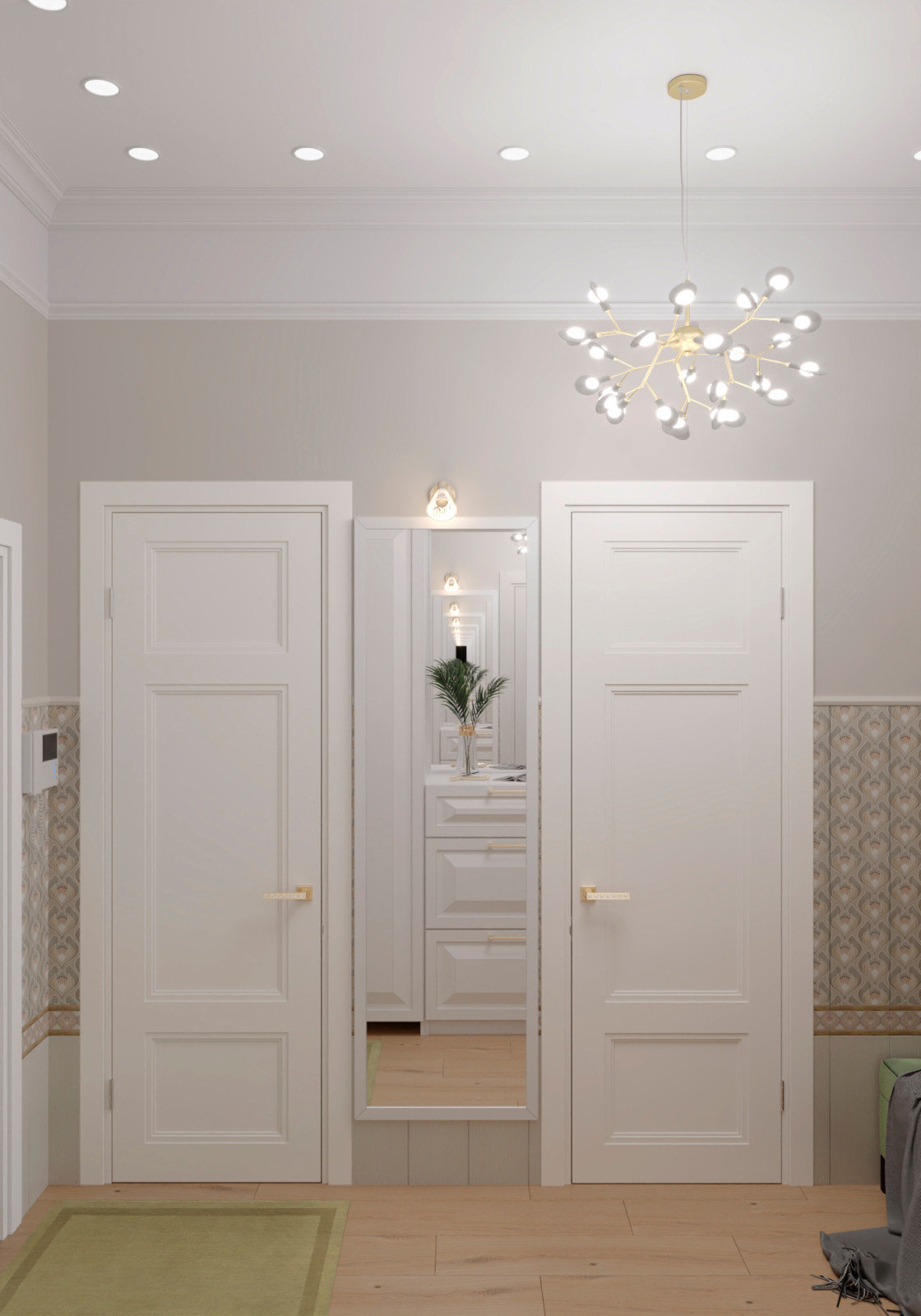 Квартира в Москве, в стиле современной классики