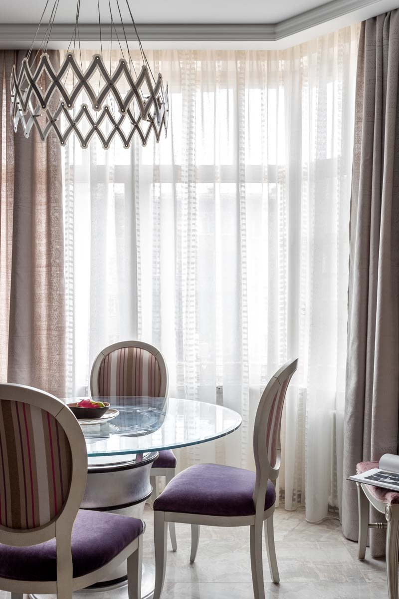 Квартира с ромбами