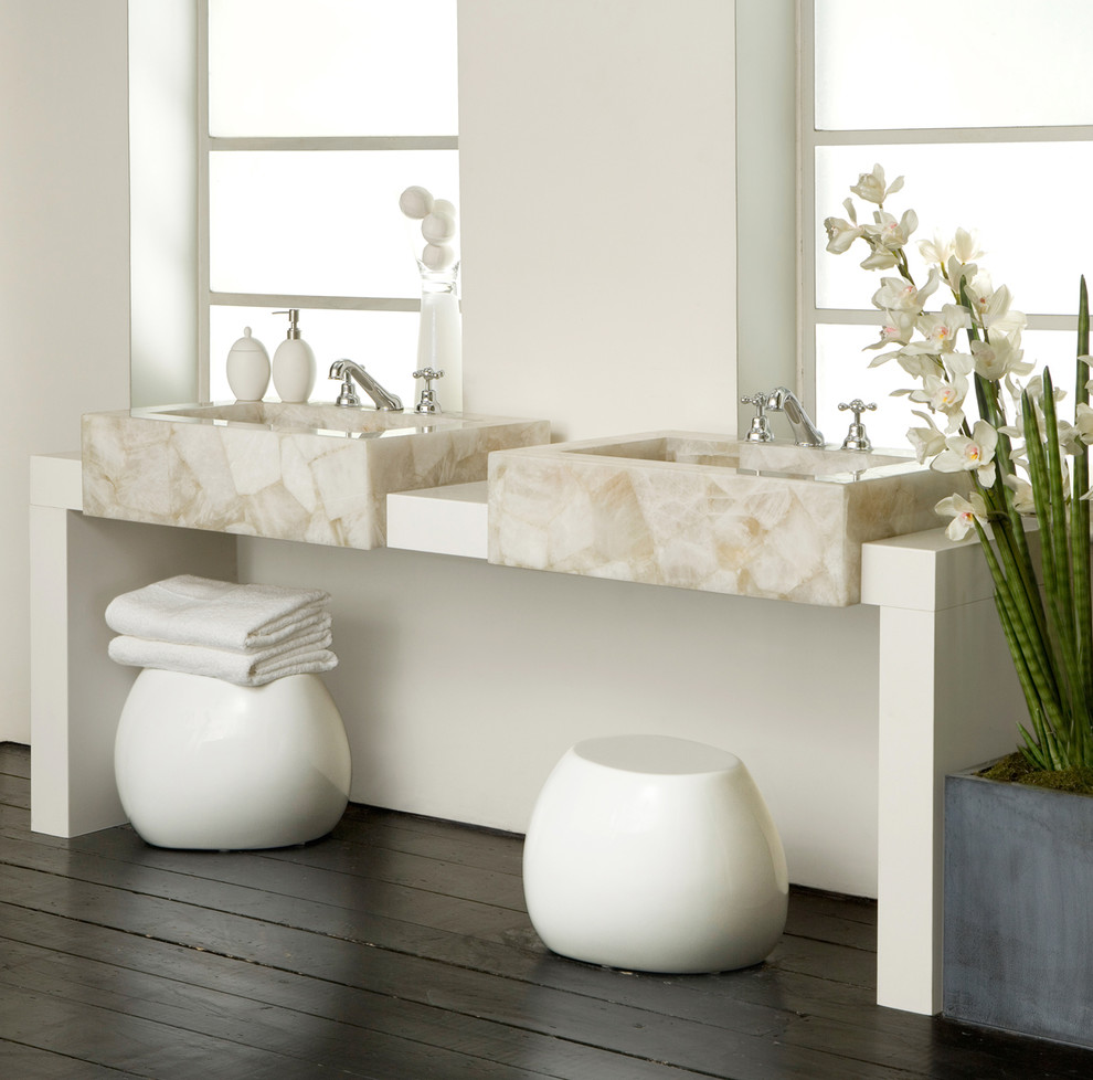 Ванные комнаты из ЦезарьСтоун CAESARSTONE