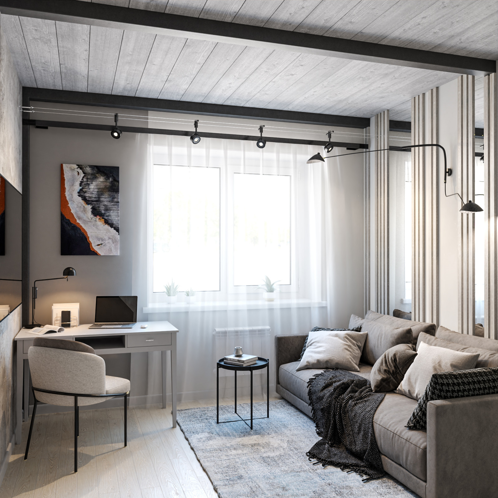 Обложка проекта: стиль ЛОФТ