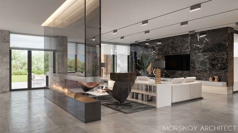 Обложка проекта: Interior of the apartment house 600 m²