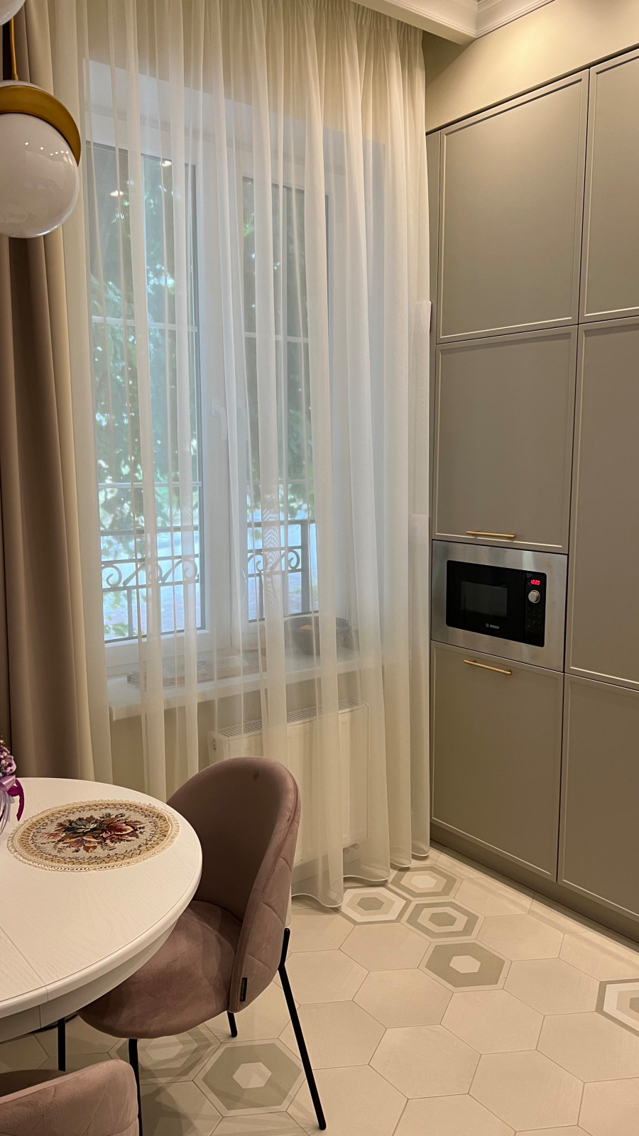 Реализованный дизайн-проект в Янтарном