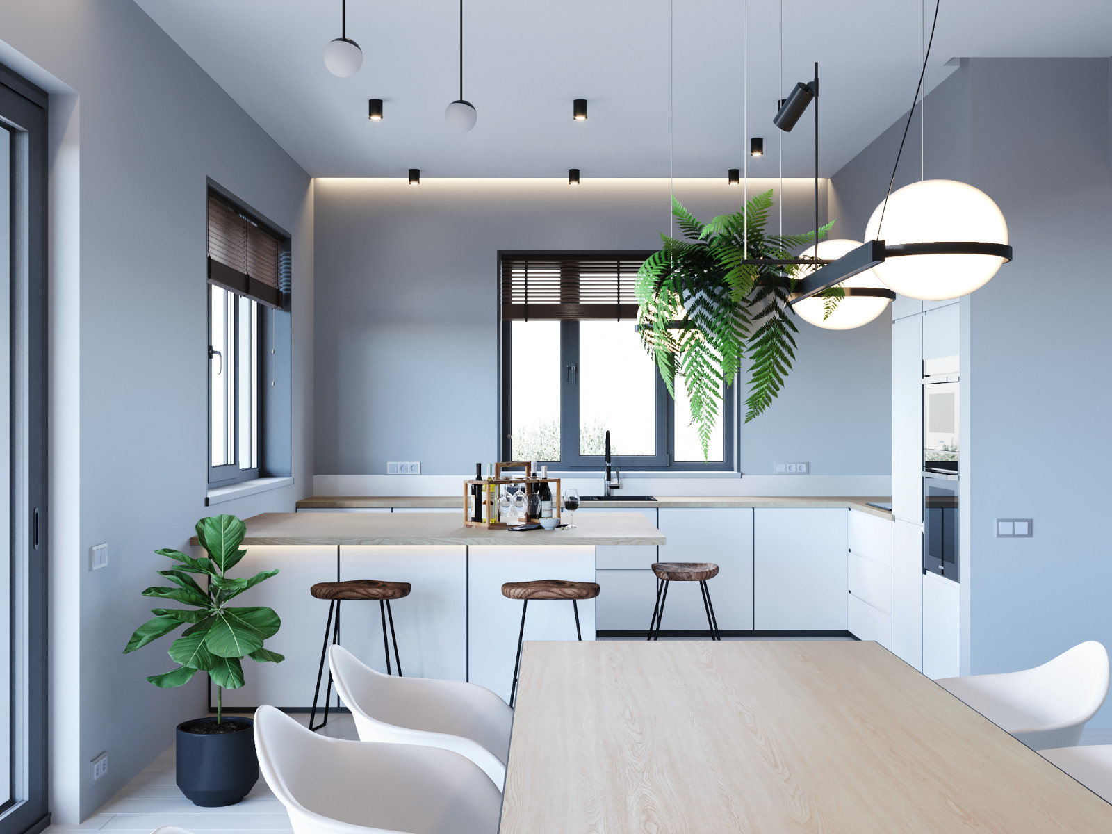 Обложка проекта: Проект дома в Санкт-Петербурге 200 м.кв