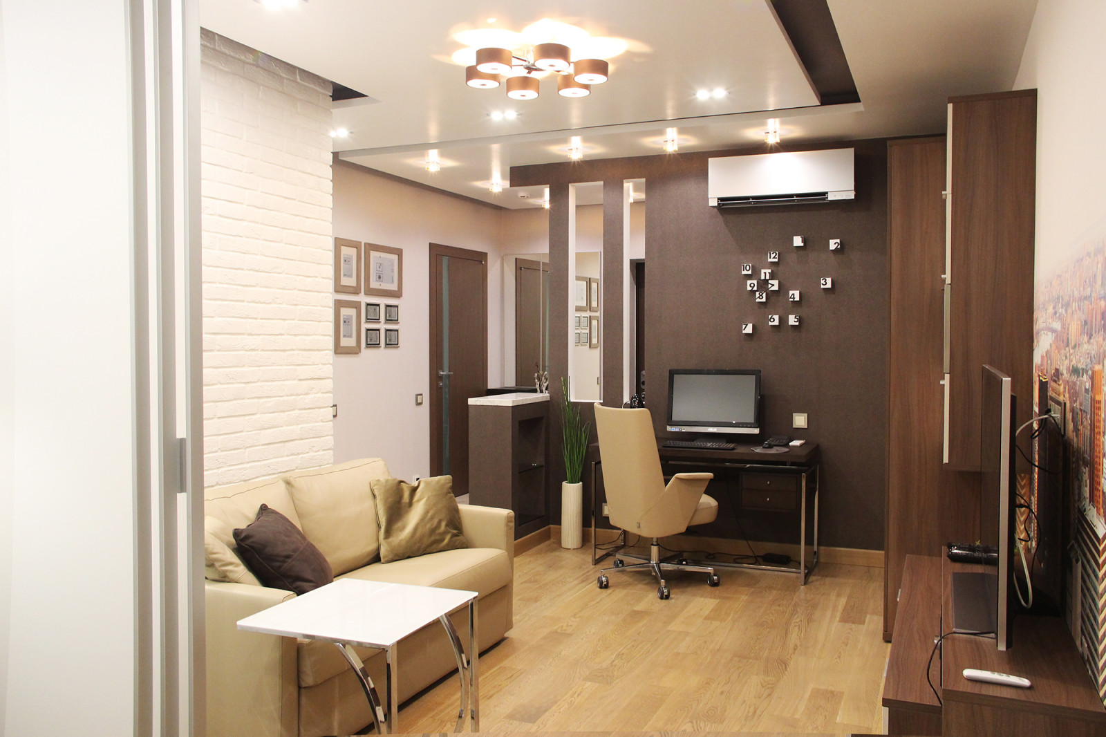 Квартира 54кв.м. Мегаполис