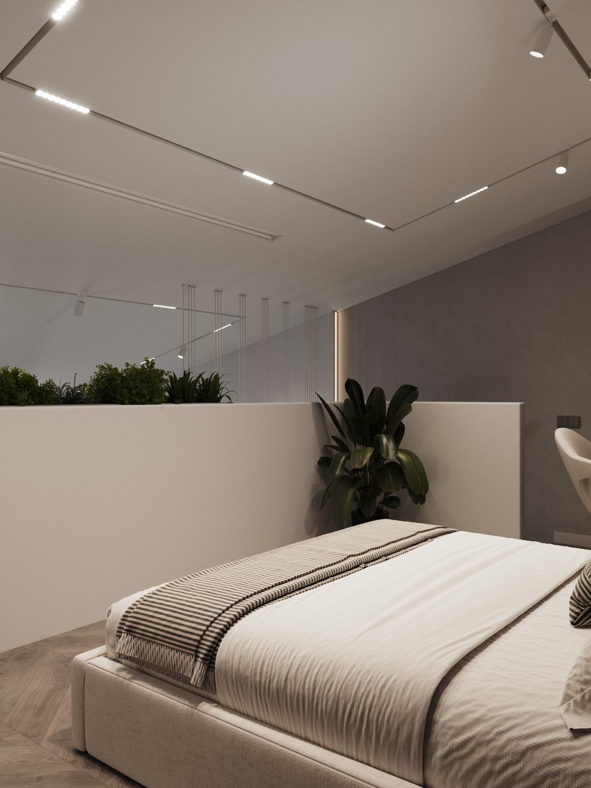 Проект двухуровневой квартиры ЖК Образцовый