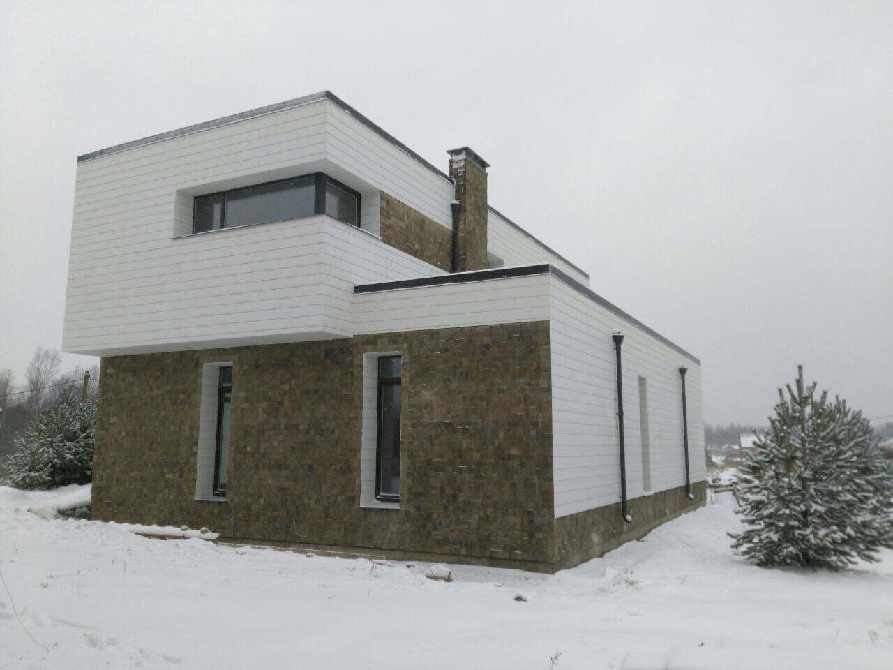 Коттедж из кирпича