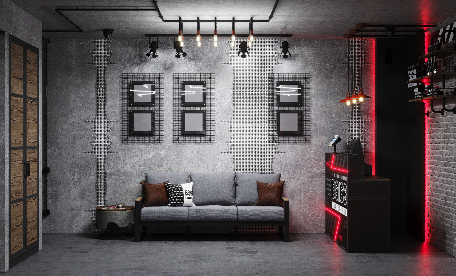 Дизайн барбершопа