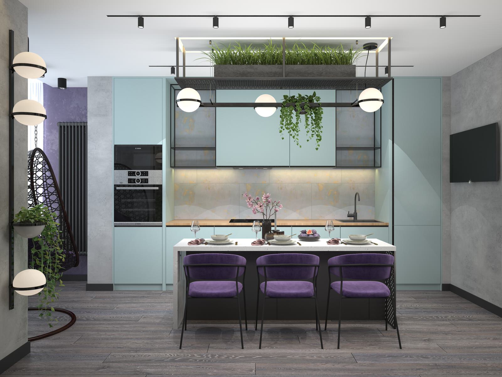 Квартира в ЖК Правобережный в стиле LOFT