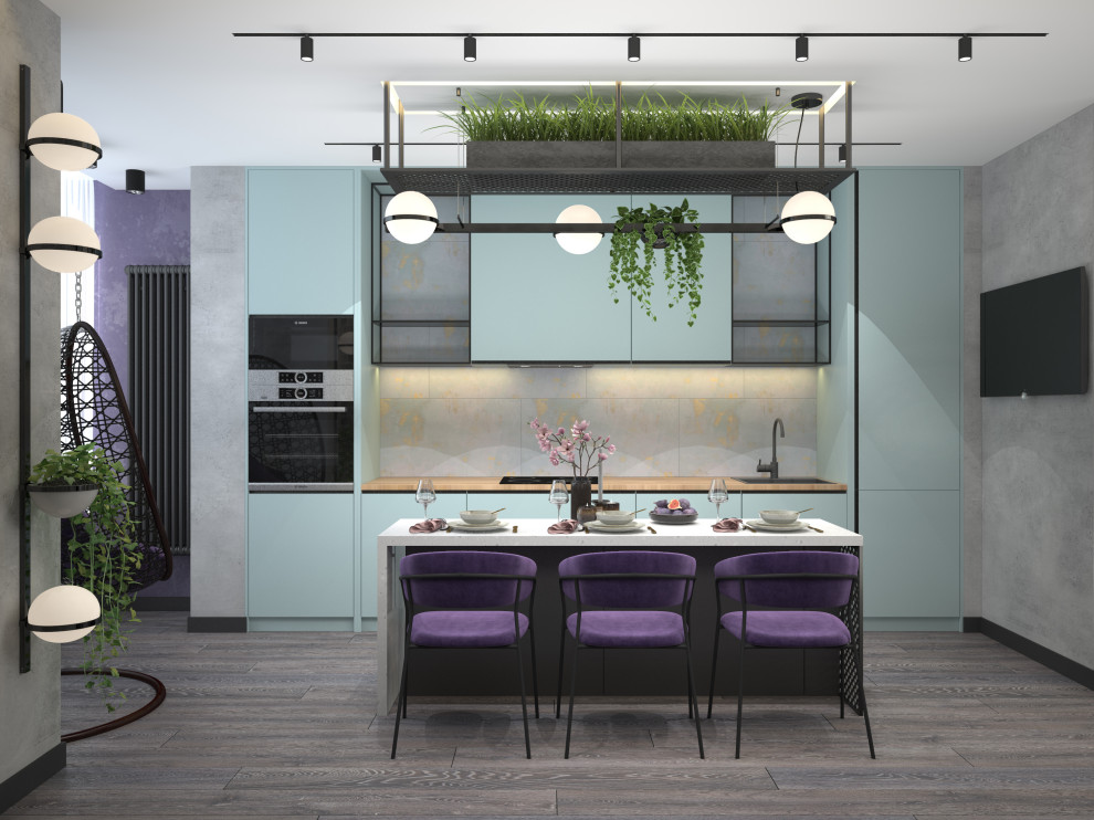 Квартира в ЖК Правобережный в стиле LOFT