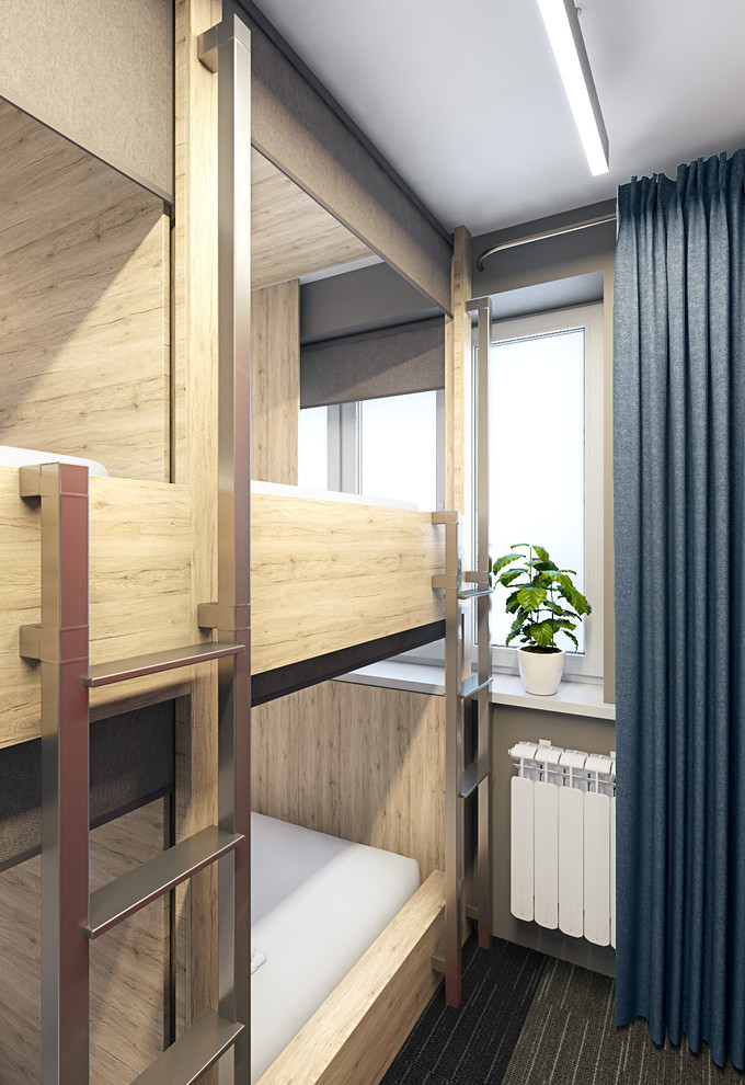 Капсульный отель-хостел